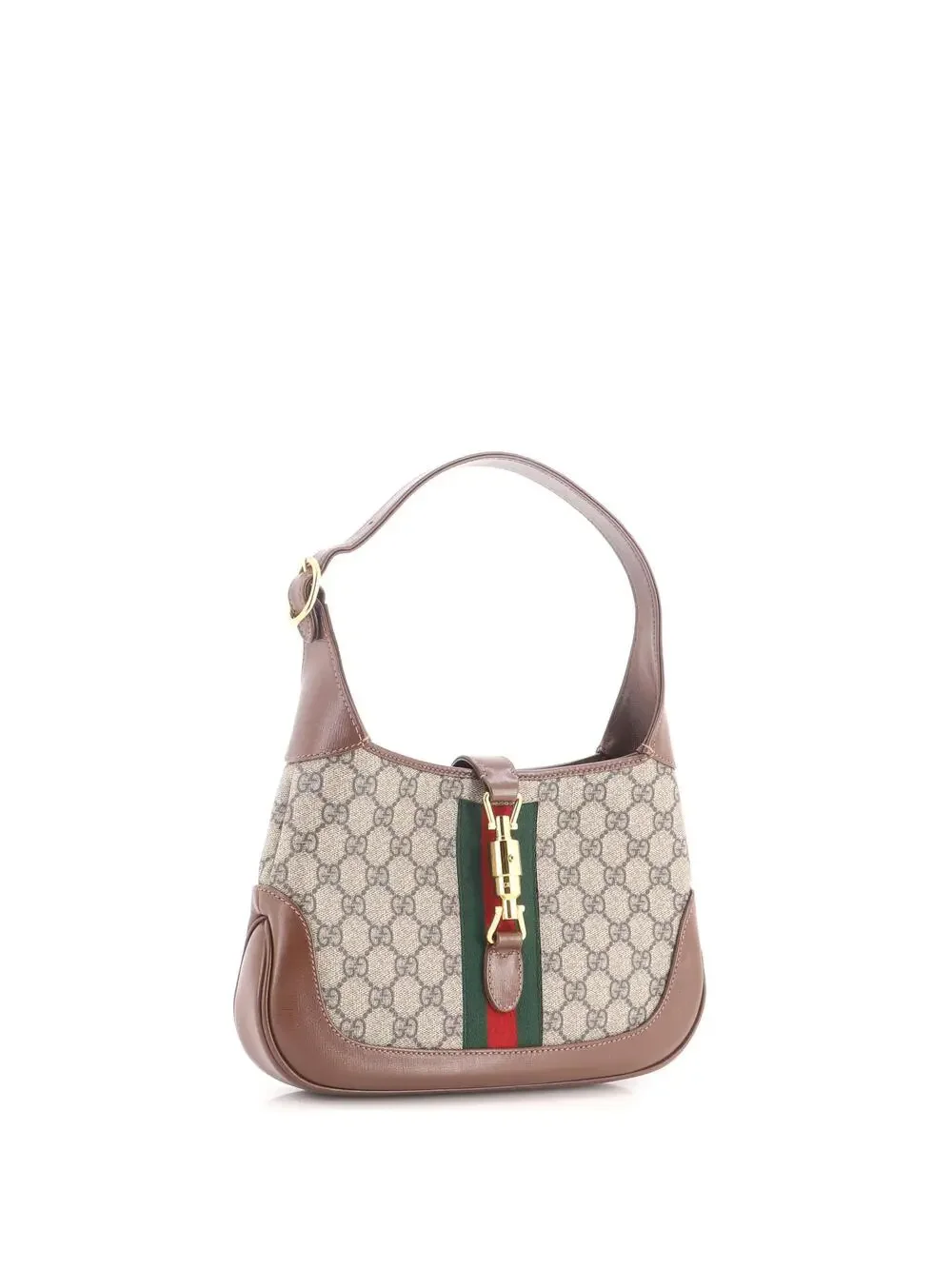 Gucci Jackie Hobo Gg Coated Canvas #335341G20B